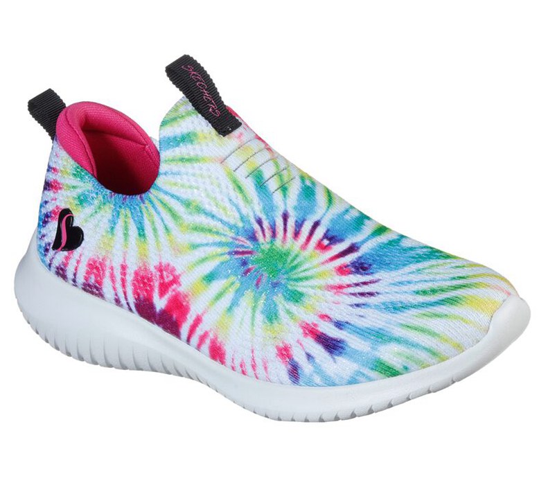 Skechers Ultra Flex - Groovin Vibe - Girls Slip On Shoes Multicolor [AU-CF7873]